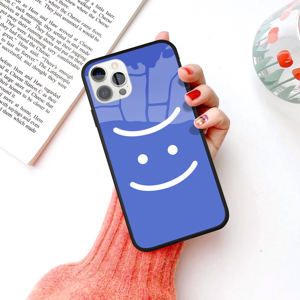 Ốp mặt cười cho iphone 14 13 pro max mini 12 pro max mini 6 s plus 7 8 plus X r s max 11 pro max