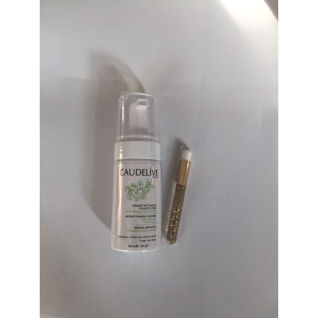 COMBO VỆ SINH XANH- (1 BỌT VS+1 CỌ dài )nối mi - tạo fan - dụng cụ nối mi