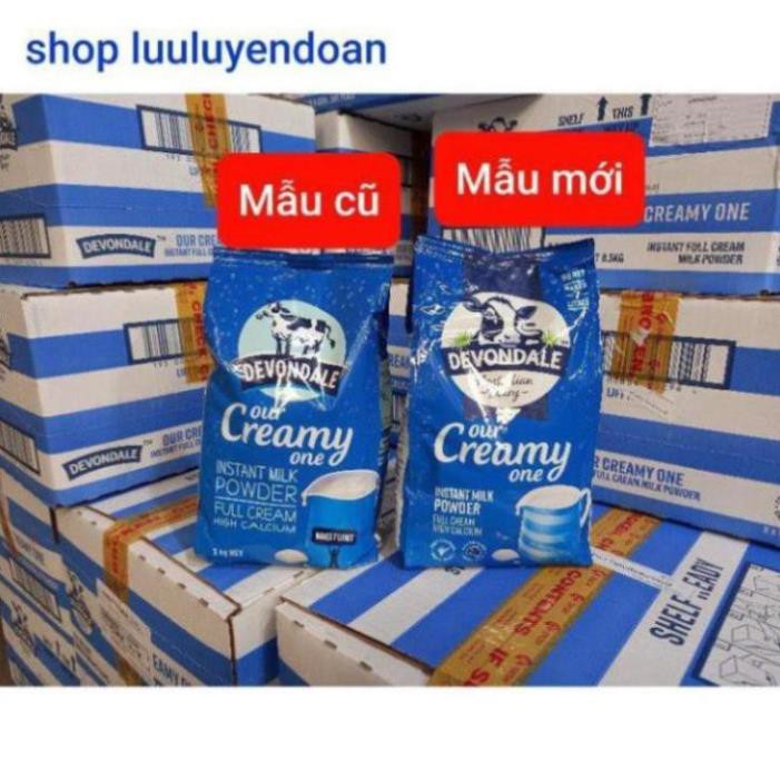 Sữa Bột Full Cream Devondale 1kg/bịch.