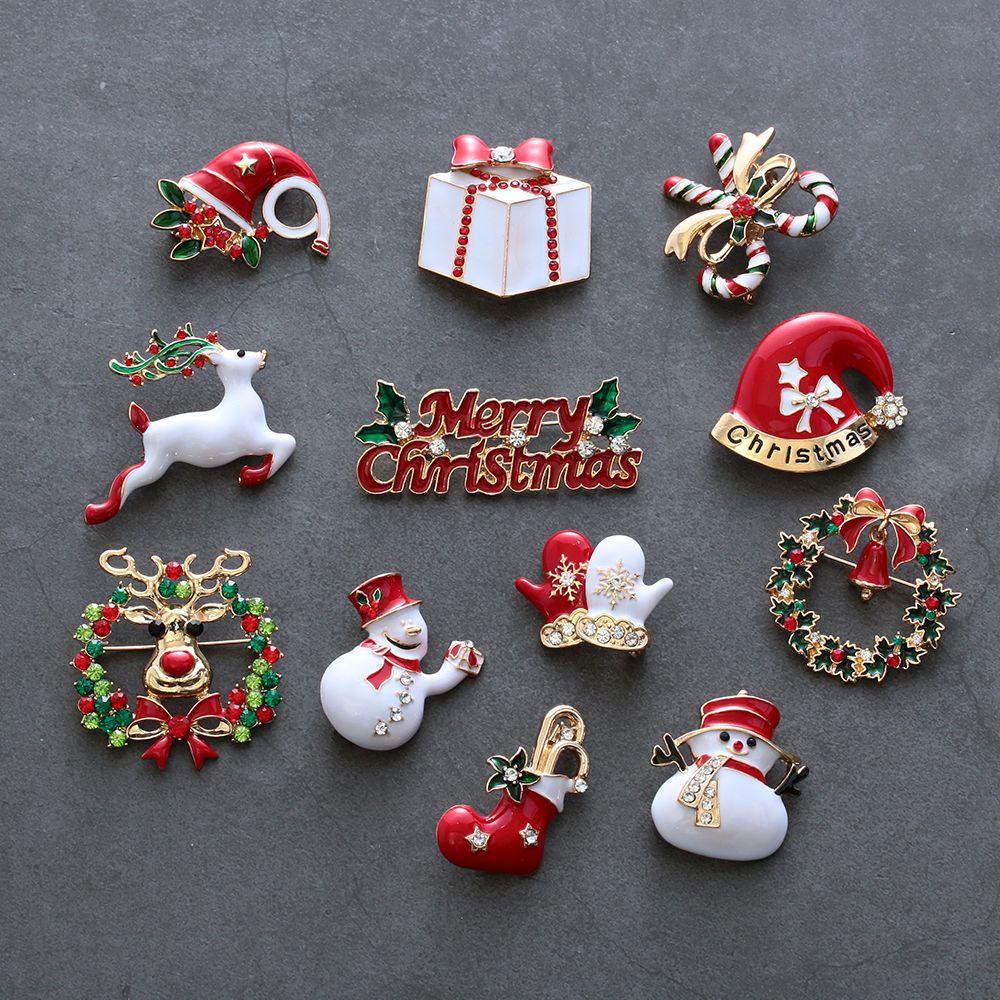 Ghim Cài Áo Hình Giáng Sinh Thời Trang|Ghim Cài Áo Hình Cây Thông Noel