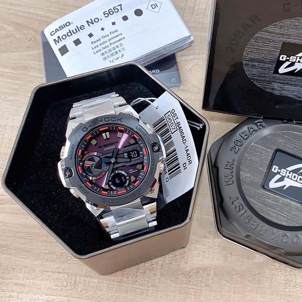 Đồng hồ nam G-Shock GST-B400 - phiên bản giới hạn chống nước 20ATM chống va đập - bảo hành 12 tháng quốc tế .