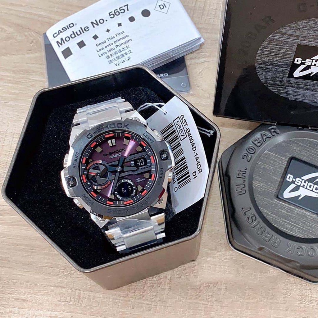 Đồng hồ nam G-Shock GST-B400 - phiên bản giới hạn chống nước 20ATM chống va đập - bảo hành 12 tháng quốc tế