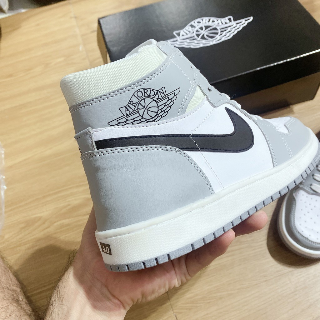 Giày Sneaker ❤️FREESHIP❤️ Giày JD Xám Cổ Cao - Giày Độn Đế Full Size Nam Nữ | BigBuy360 - bigbuy360.vn