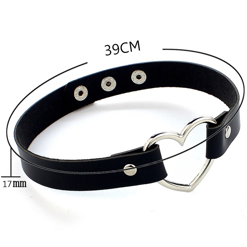Vòng choker họa tiết trái tim bắt mắt sành điệu cho nữ