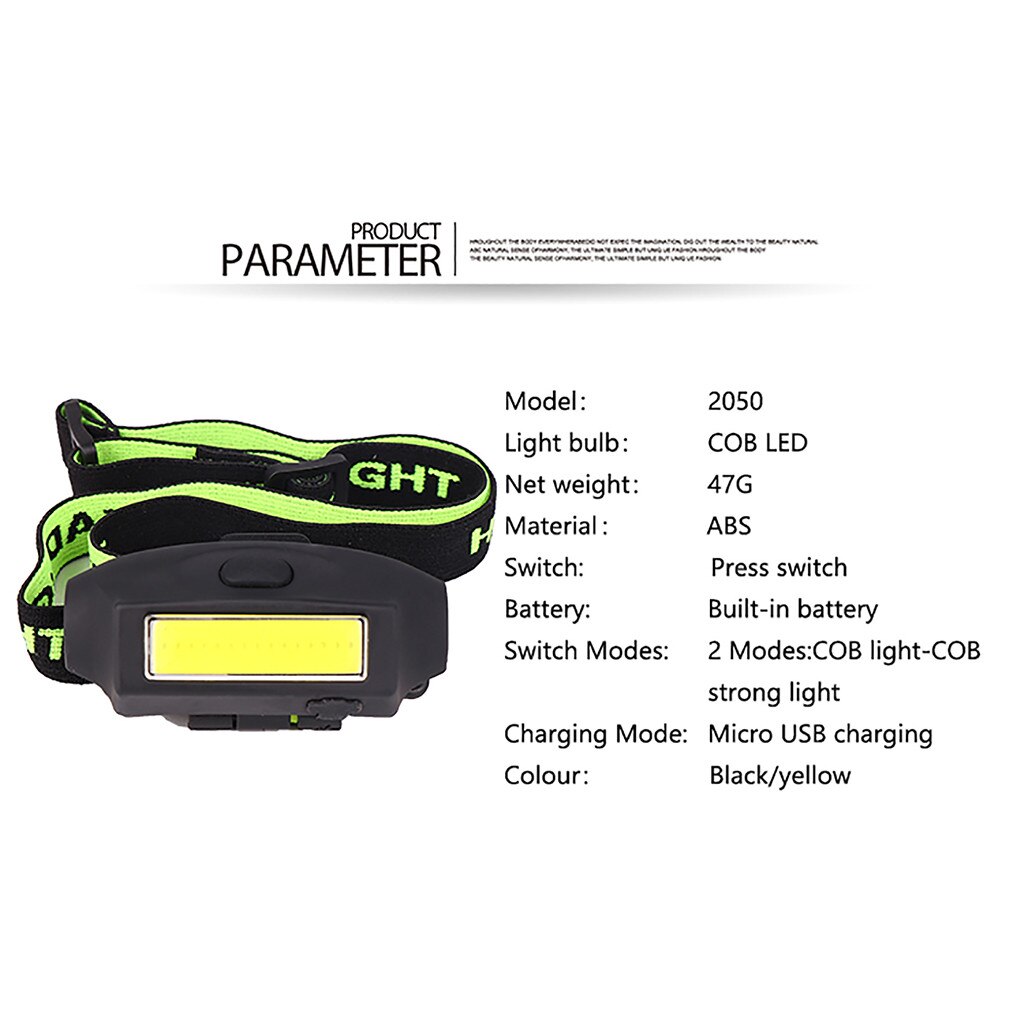 Đèn led đeo trán sạc usb cao cấp tiện dụng