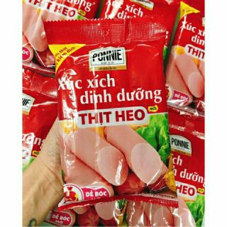 Xúc xích dinh dưỡng ponnie sản phẩm chất lượng của Masan