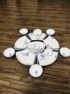 Set đồ ăn cuốn thư 5 cánh