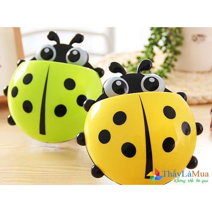 Dụng cụ để bàn chải và kem đánh răng hình chú bọ ngộ nghĩnh