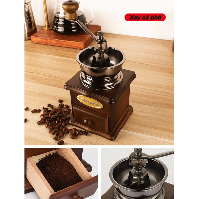 Trọn bộ ấm pha coffee từ hạt BELGIAN POT - Home and Garden