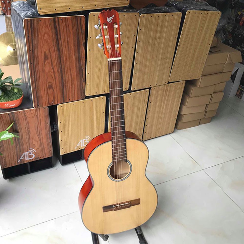 Đàn guitar classic SV-C1 có ty chống cong - Bảo hành 1 năm - Tặng phụ kiện