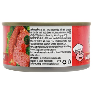 Thịt lợn xay 170g (Đồ hộp Hạ Long)