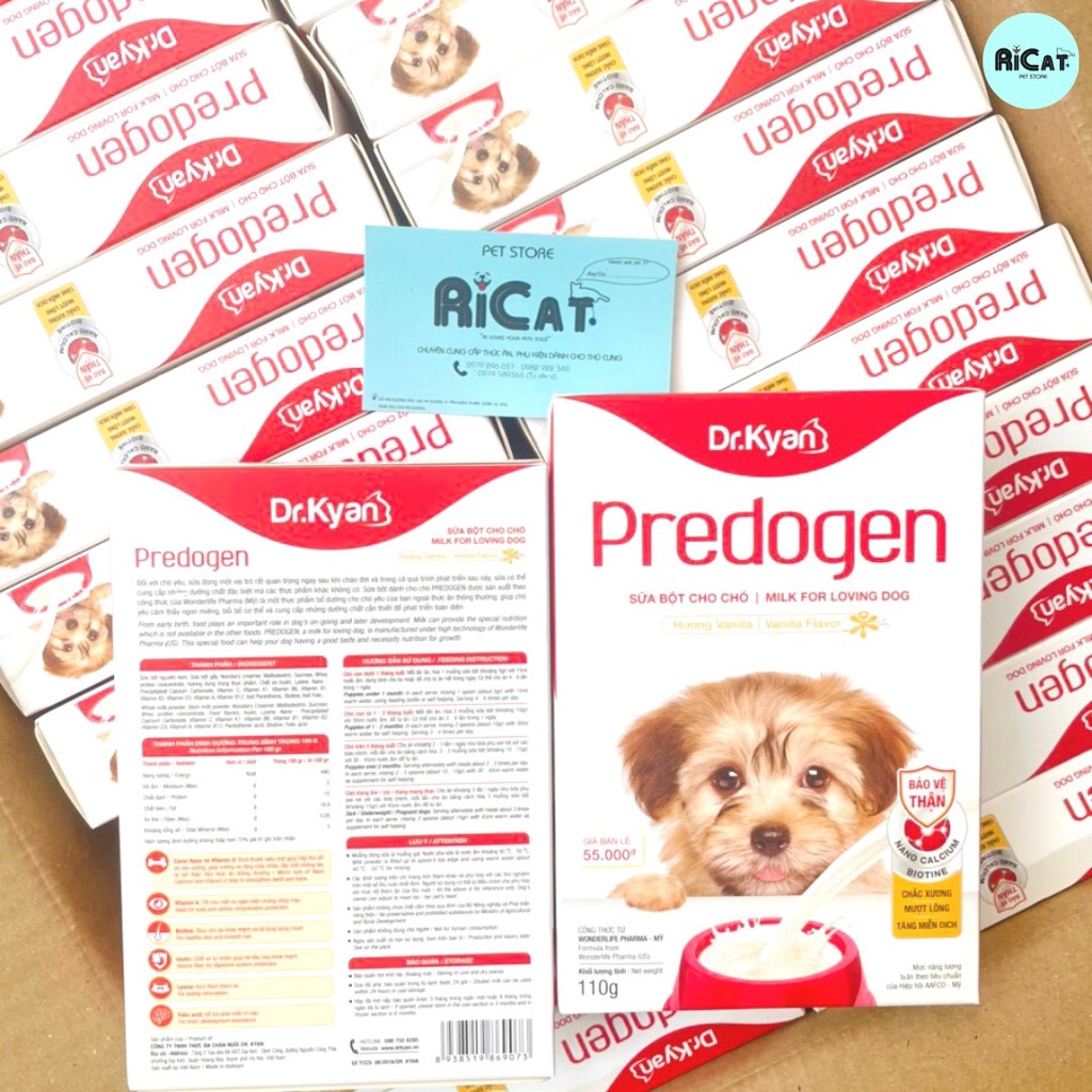Sữa bột cho Chó Dr.Kyan Predogen- Hộp 110g