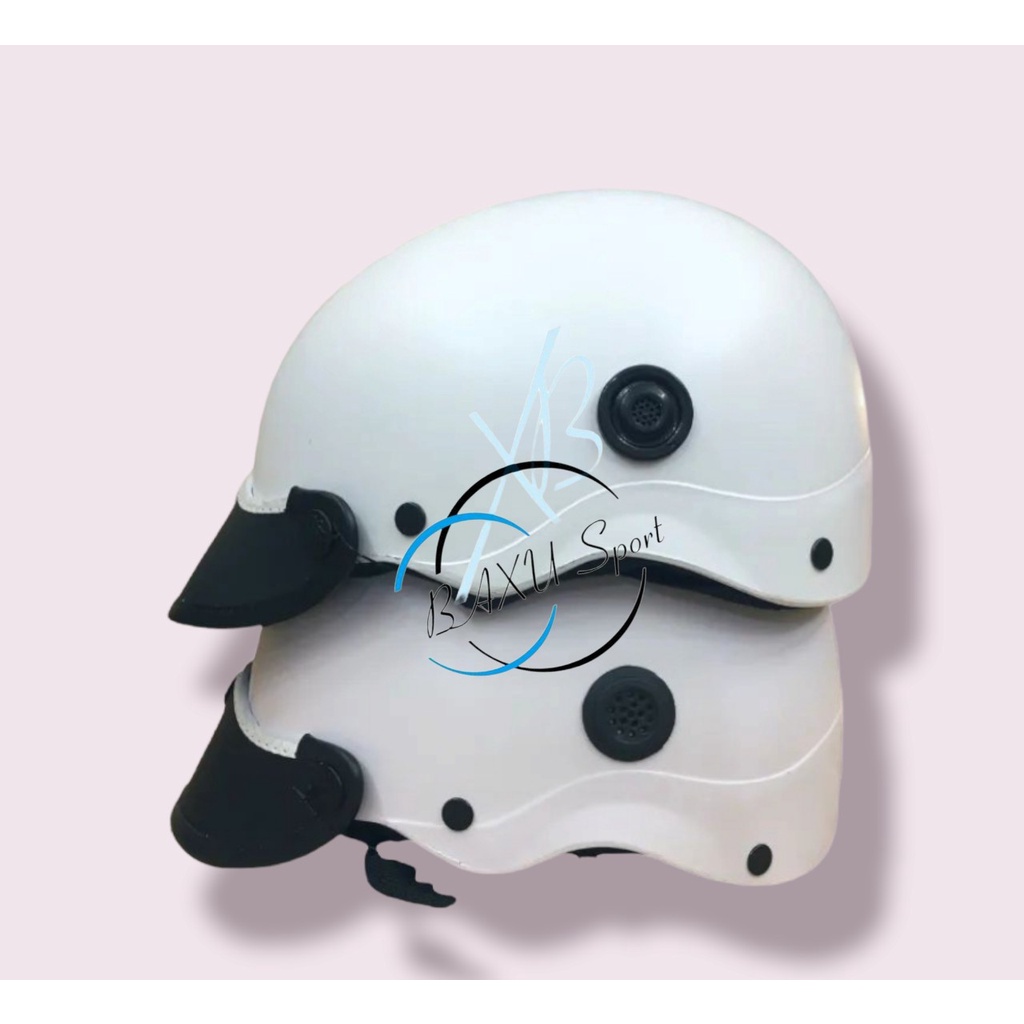 Nón Bảo Hiểm 1/2 Đầu - Màu Sơn Nhám PHỦ 3 LỚP TỐT CHỐNG HAO MÒN THEO THỜI GIAN - Có Lỗ Thông Gió - Hợp Với Nam &amp; Nữ