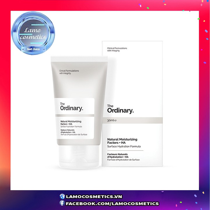 Kem dưỡng ẩm The Ordinary Natural Moisturizing Factors (NMF) + HA
