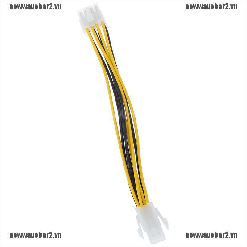 Cáp Nguồn Chuyển Đổi Nguồn Điện cpu 4pin Sang 8pin
