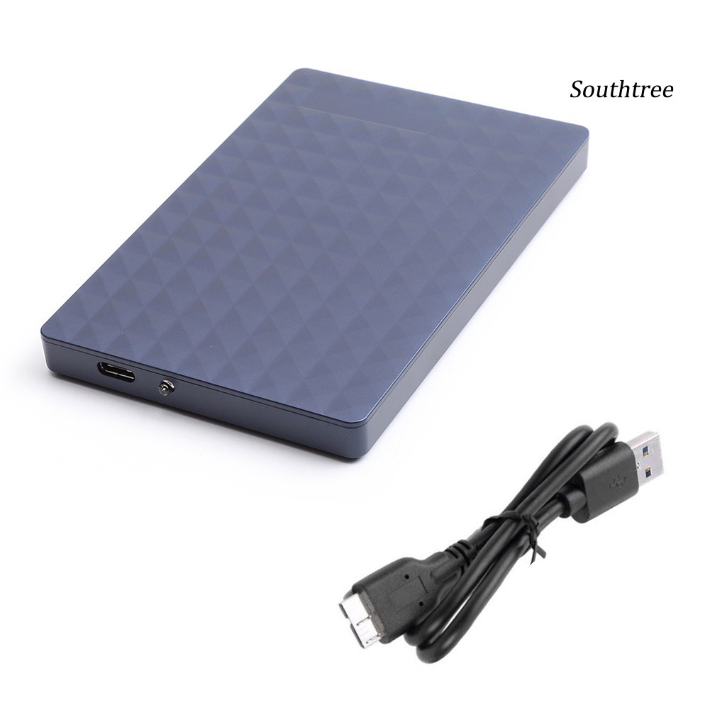 【Ready stock】Portable Type-C 2.5inch SATA External SSD HDD Enclosure Hard Disk Drive Case Box