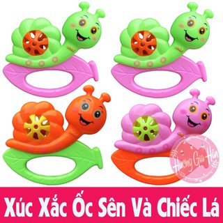 Xúc Xắc Ốc Sên Giúp Bé Phát Triển Thính Giác Và Khả Năng Cầm Nắm [Thanh Mai Shop]