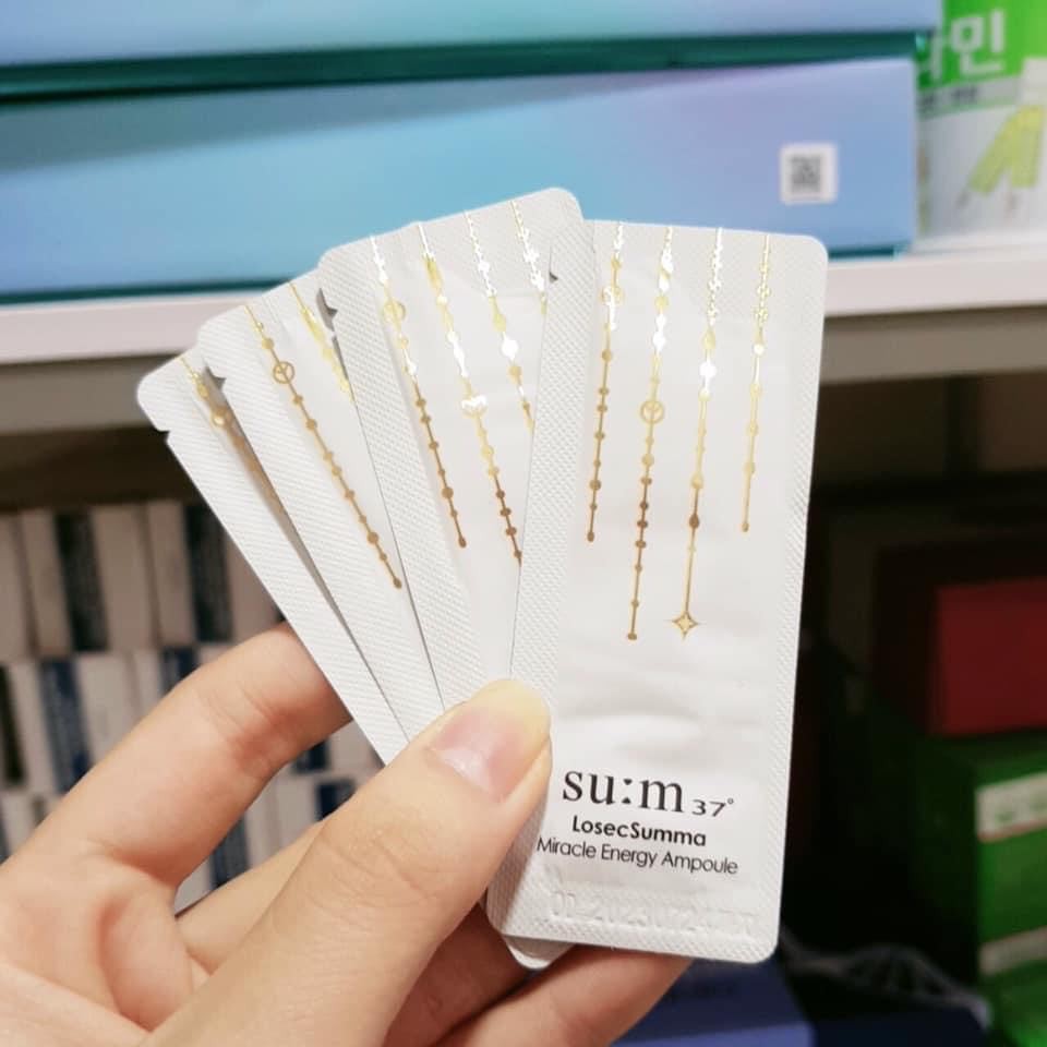Gói Tinh Chất Cao Cấp Sum Losec Summa Đánh Thức Làn Da Em Bé - Su:m37 Losec Summa Miracle Energy Ampoule | BigBuy360 - bigbuy360.vn
