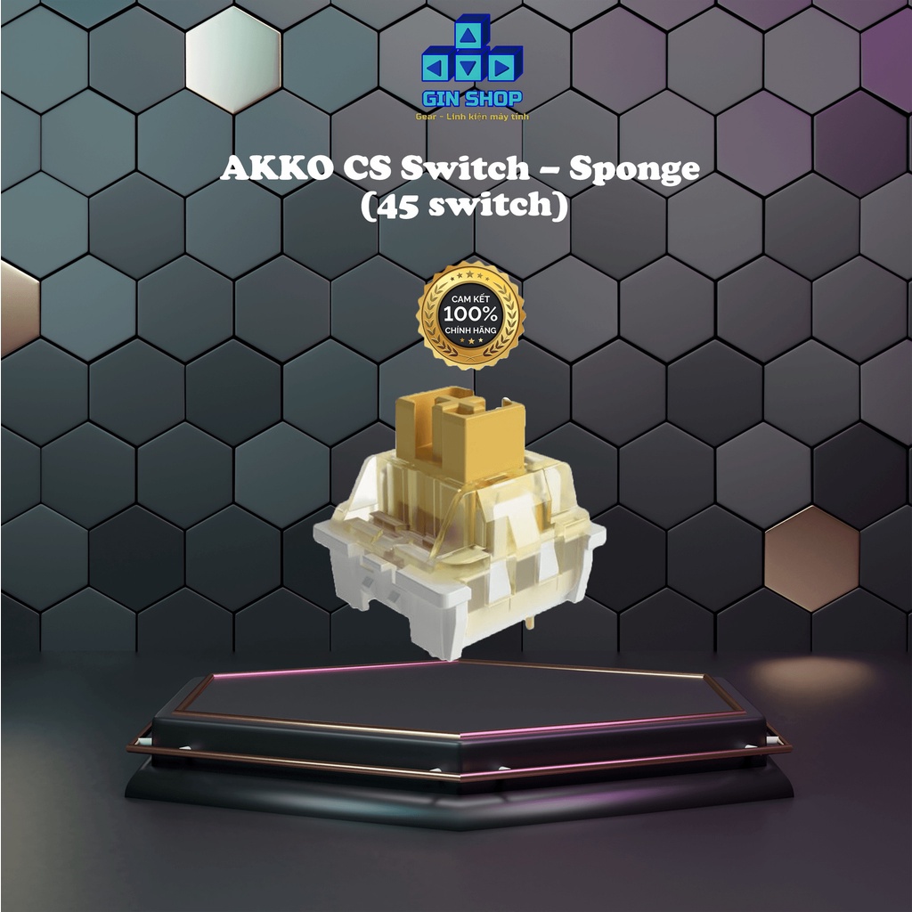 AKKO CS Switch – Sponge (45 switch)