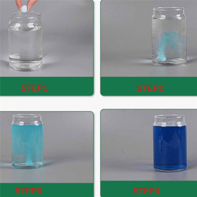 6 Viên Sủi Vệ Sinh Kính Chắn Gió Xe Hơi