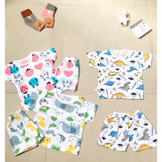 Bộ cotton giấy Noubaby cho bé