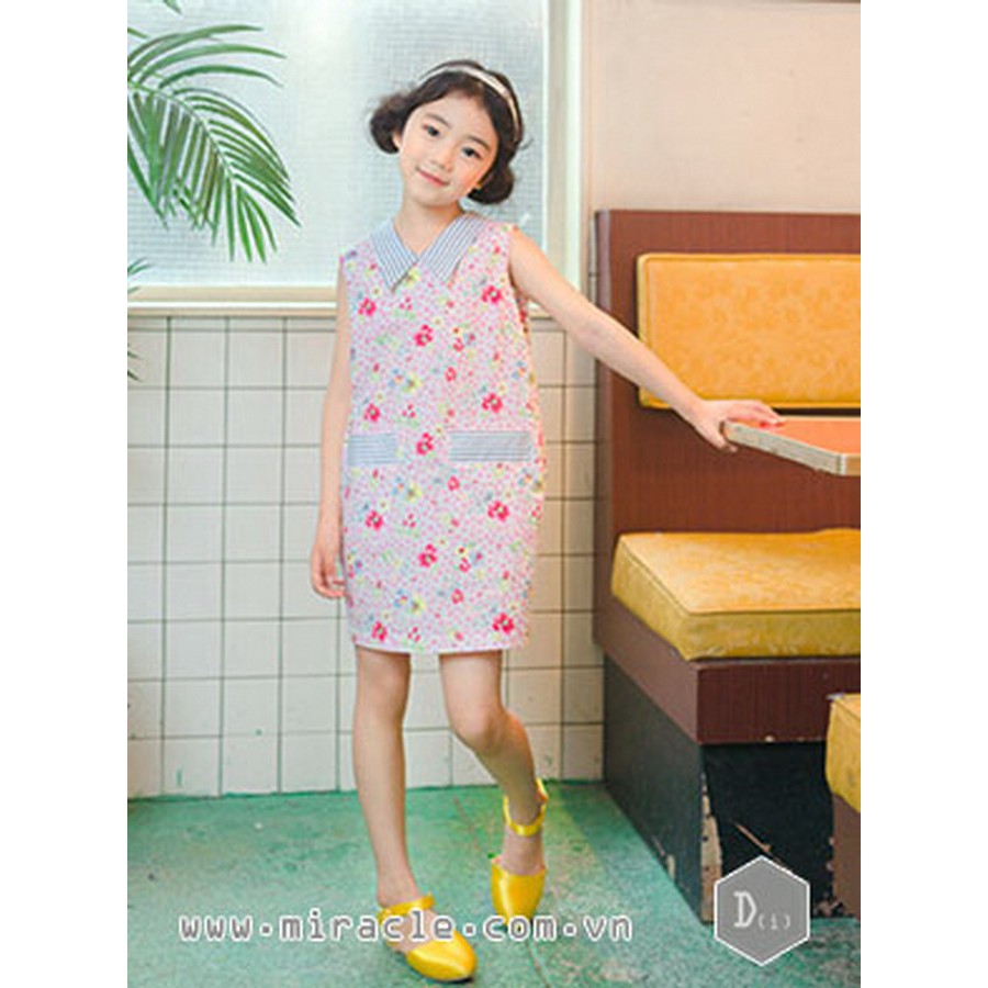 RẬP GIẤY - VÁY KHÔNG TAY CỔ SƠ MI KR018 (rập đã cắt sẵn)