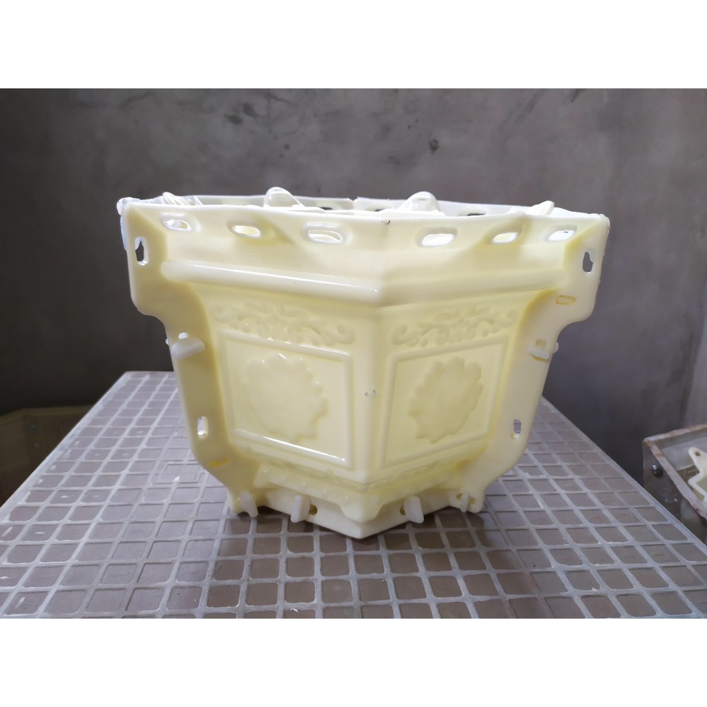 Khuôn Đúc Chậu Cảnh ABS Lục Giác 30