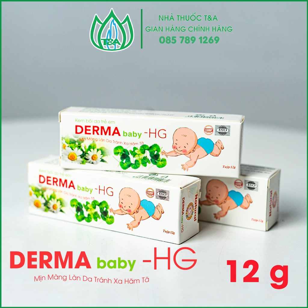 Kem chống hăm cho bé Derma Baby HG