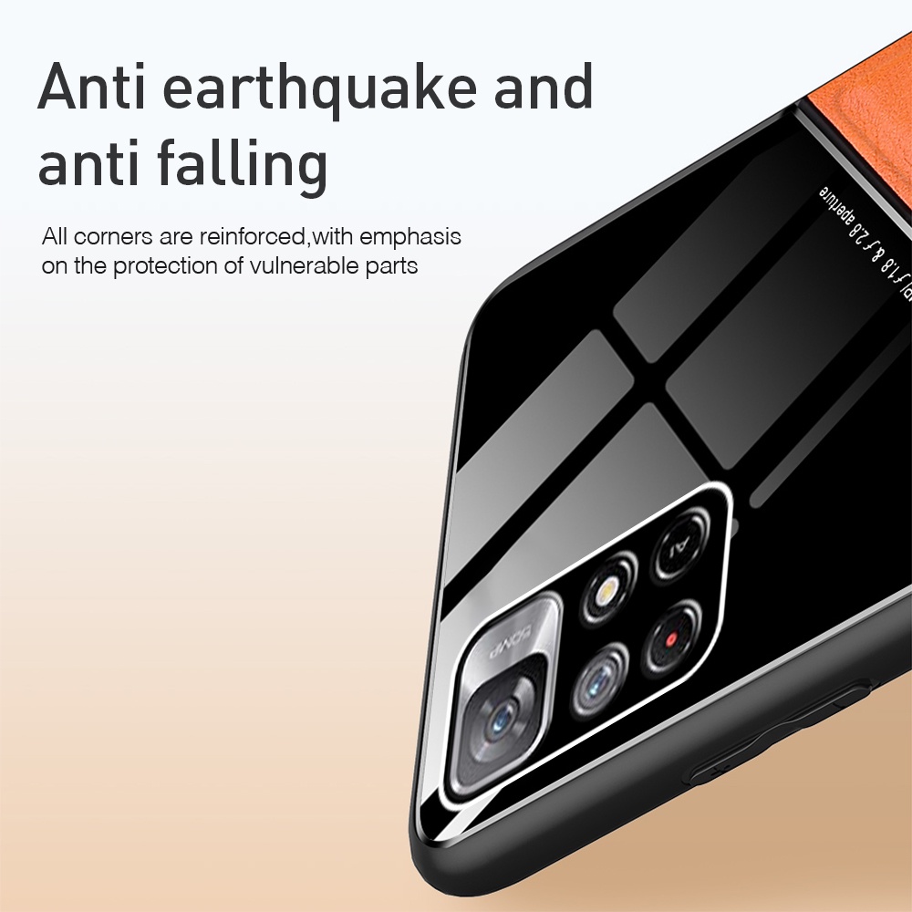 Ốp Điện Thoại Da Cứng Từ Tính Cho Xiaomi Poco X4 Pro 5G M4 X3 GT 5G X3 NFC Pro
