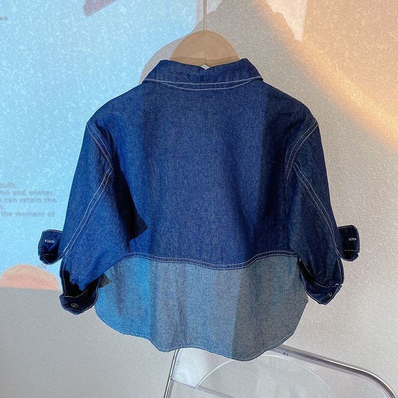 Áo Khoác Denim Chống Nắng Thời Trang Mùa Hè Cho Bé Trai