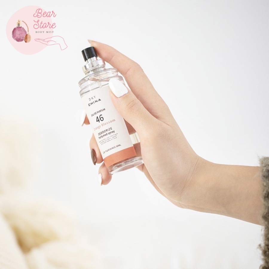Xịt thơm quần áo Dky chai 80ml nội địa trung giải pháp mùa mưa