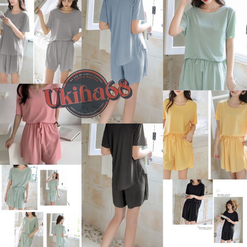 Ukiha68 (SIÊU SALE) BỘ NGỦ BỘ MẶC NHÀ CHẤT MỀM MỊN TƠ- MODAL CO GIÃN SIÊU THẤM HÚT MỒ HÔI CỰC TỐT. | BigBuy360 - bigbuy360.vn