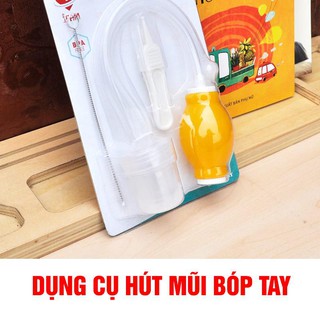 Dụng cụ hút mũi trẻ em IFam Baby Nhật Bản trị nghẹt mũi sổ mũi cho trẻ