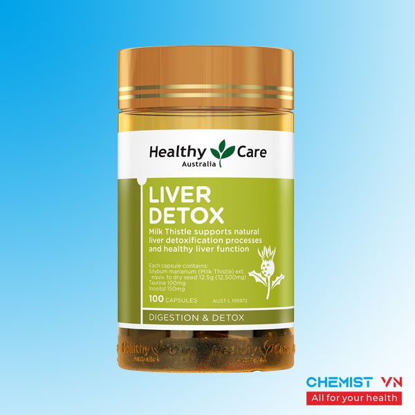 Viên Giải Độc Gan Healthy Care Liver Detox Của Úc