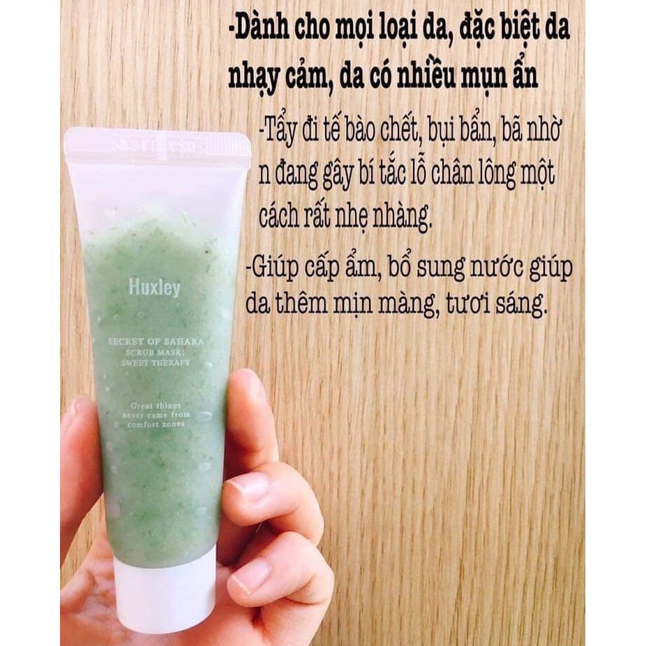 Tẩy da chết Huxley Scrub Mask Sweet Therapy 30g | BigBuy360 - bigbuy360.vn