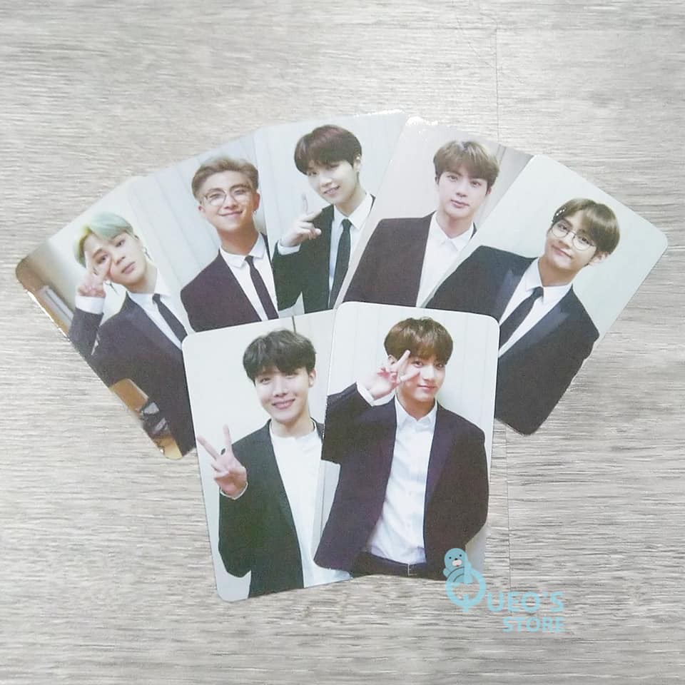 Set card unoff BTS Memories of 2017, You never walk alone, HYYH, Muster, Epilogue, Love yourself,O! Rul 8,2