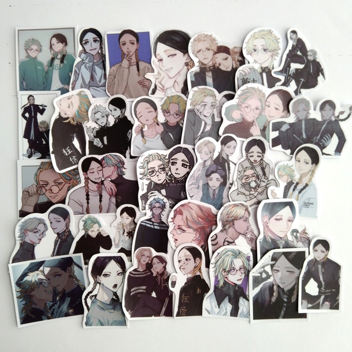 Sticker Hình dán Rindou Haitani Tokyo Revengers ảnh dán haitani tokyo revengers