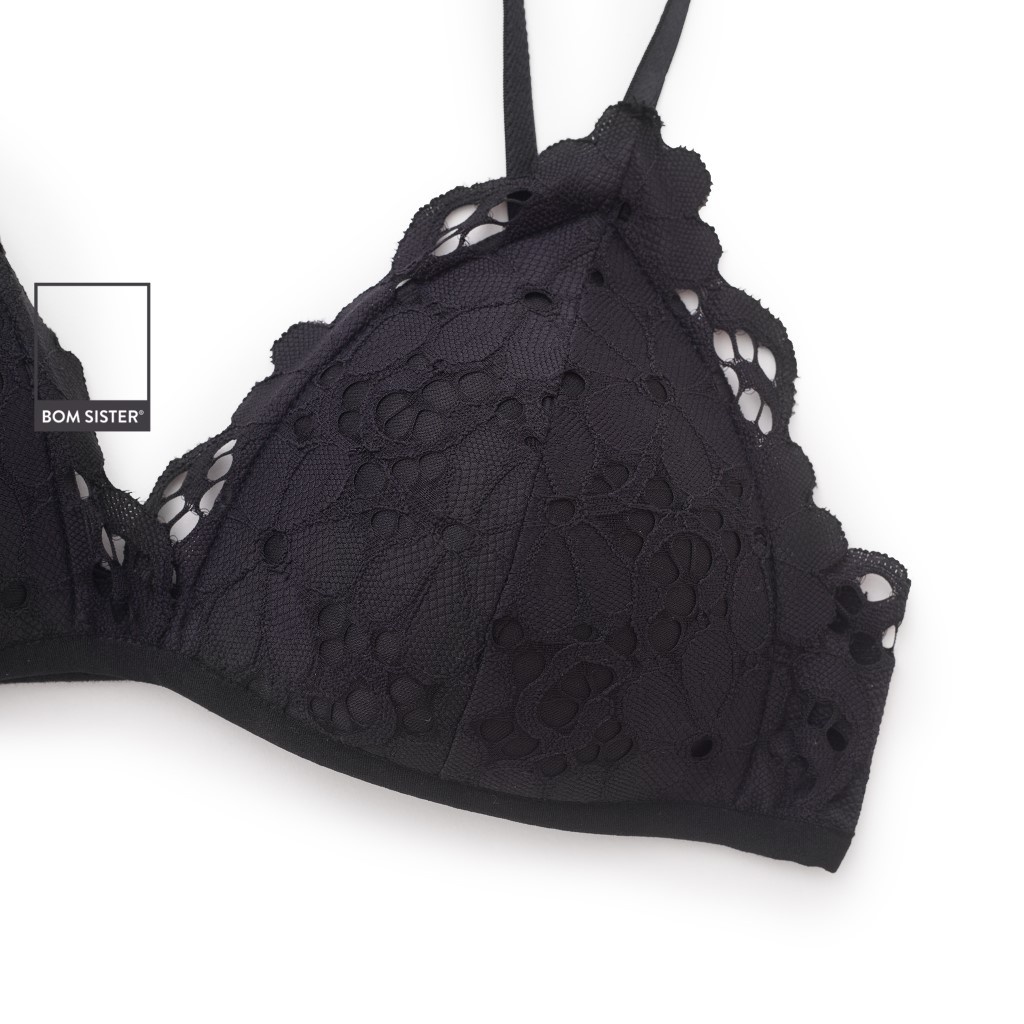 [Mã FARSBRBOM1 giảm 10% đơn 99K] Áo Lót Mút Mỏng Chất Ren Không Gọng Nâng Ngực Tự Nhiên BOM SISTER BR1029 | BigBuy360 - bigbuy360.vn