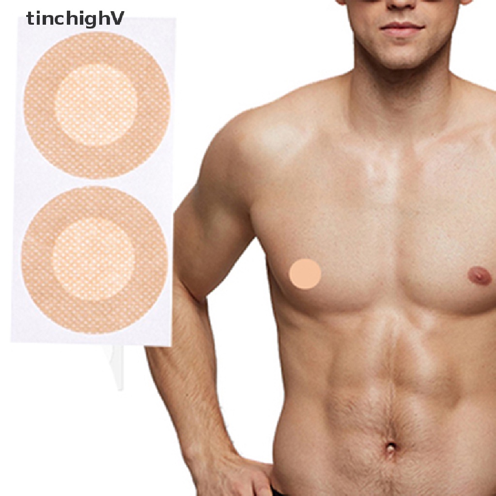 Set 10 Cặp Miếng Dán Ngực Mềm Mại Hình Cánh Hoa Dành Cho Nam Giới