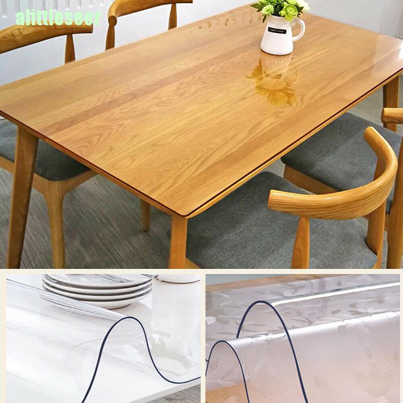 (Hàng Mới Về) Tấm Lót Bàn Trong Suốt Chống Nước Và Dầu Kích Thước 60x40cm