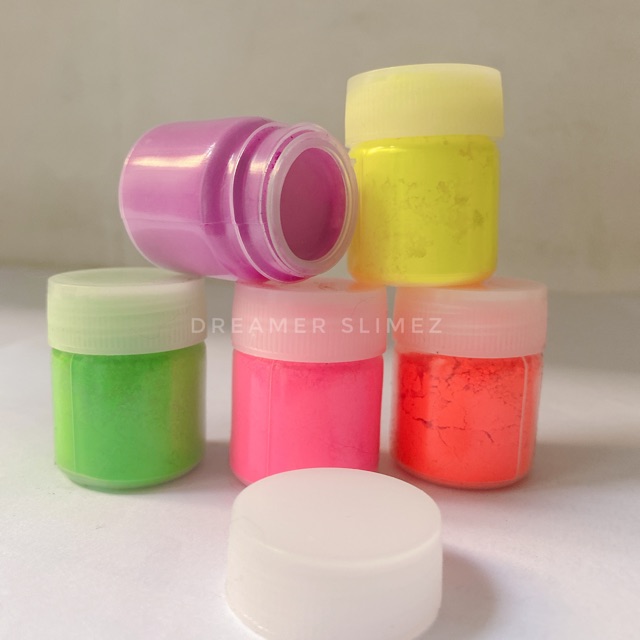 BỘT MÀU NEON LÀM SLIME - BỘT MÀU MỸ DẠ QUANG 5G
