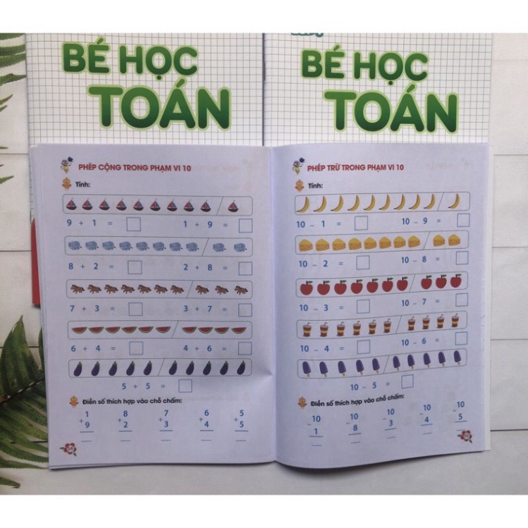 Bé học toán, hành trang cho bé tự tin vào lớp 1