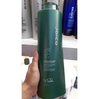 Dầu xả cho tóc thưa mỏng rụng Joico Body Luxe - 1000ml