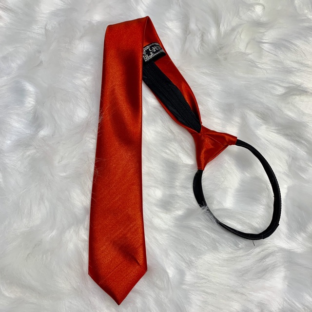 Cà vạt nam bản nhỏ Hàn quốc dây kéo thắt sẵn phi bóng mẫu mới