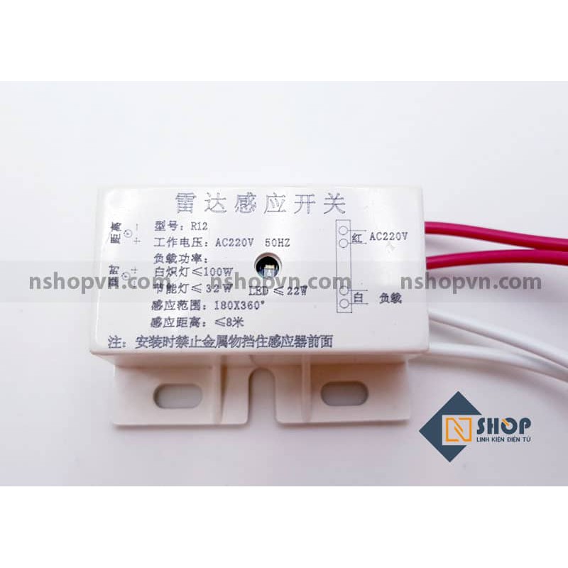 Cảm biến chuyển động 220V - ZIG8