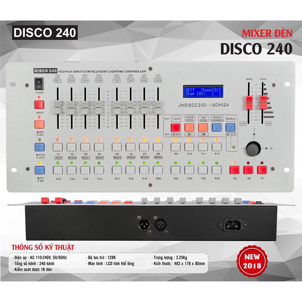 Bàn điều khiển Disco 240