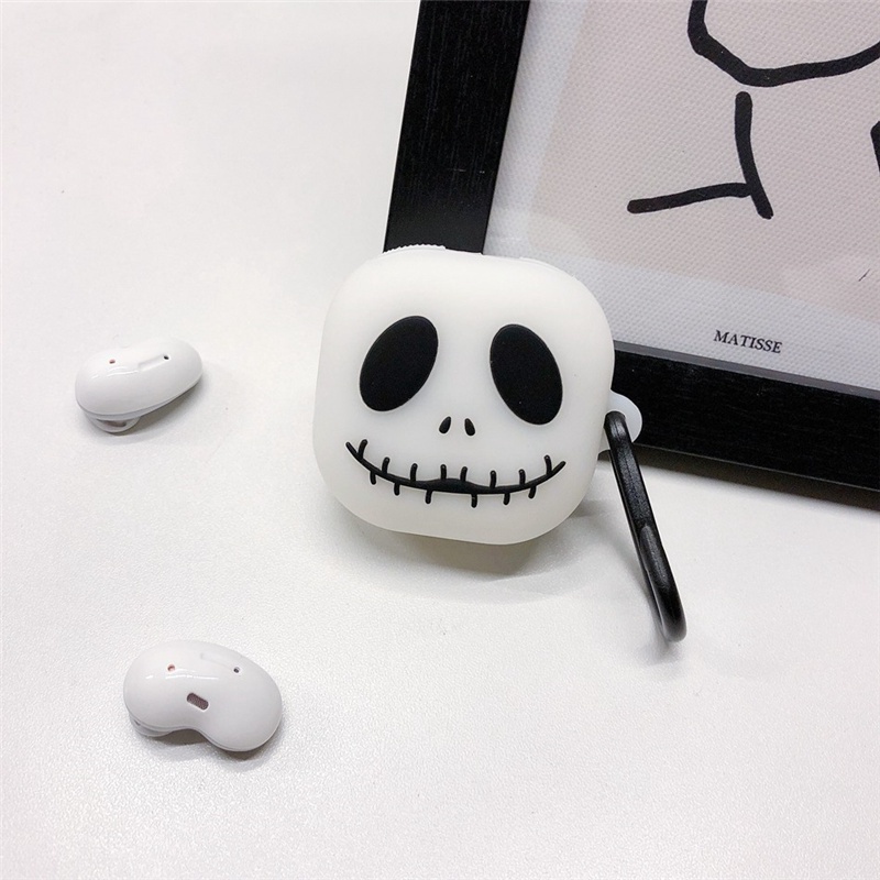 Vỏ bảo vệ hộp sạc tai nghe Samsung Galaxy Buds Live / Samsung Galaxy Buds Pro mềm họa tiết hoạt hình xinh xắn