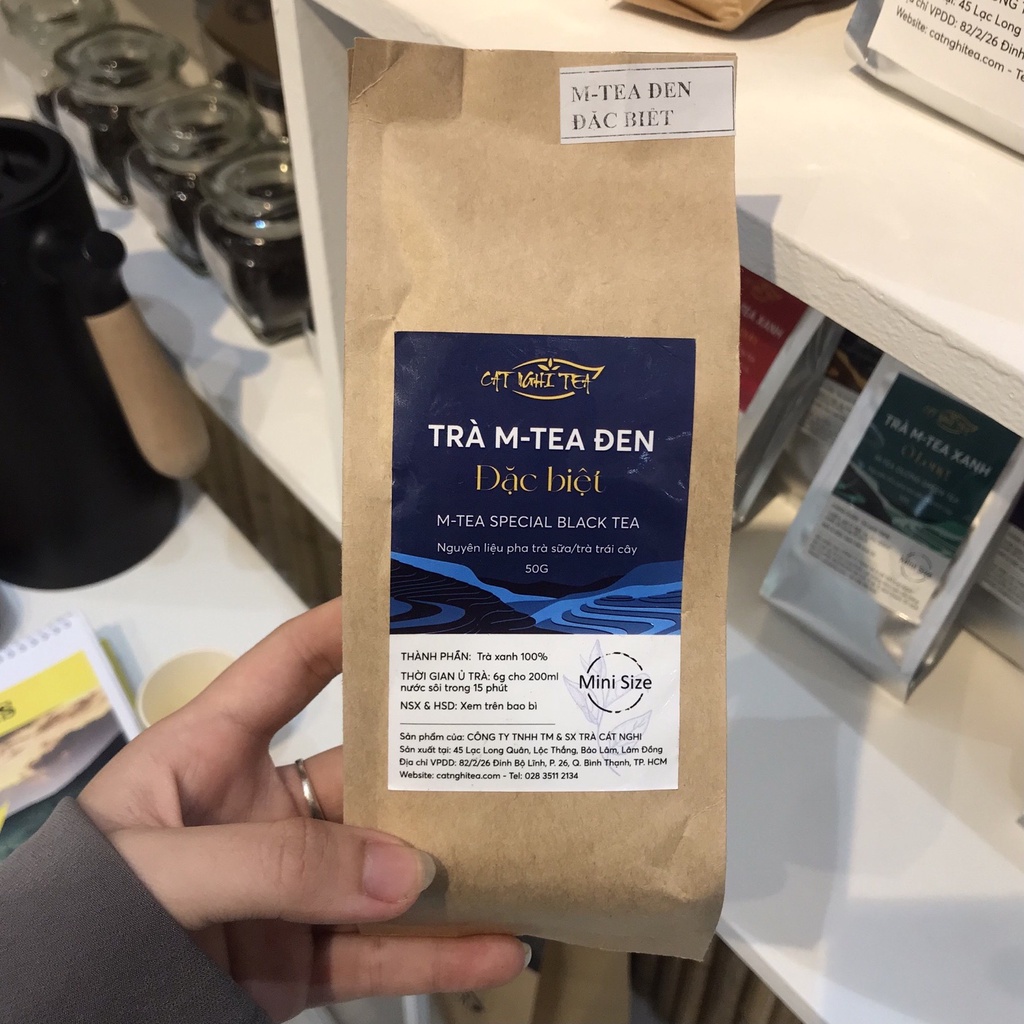 Trà đen CAT NGHI TEA, Nguyên liệu chuẩn pha trà sữa và trà trái cây thơm ngon