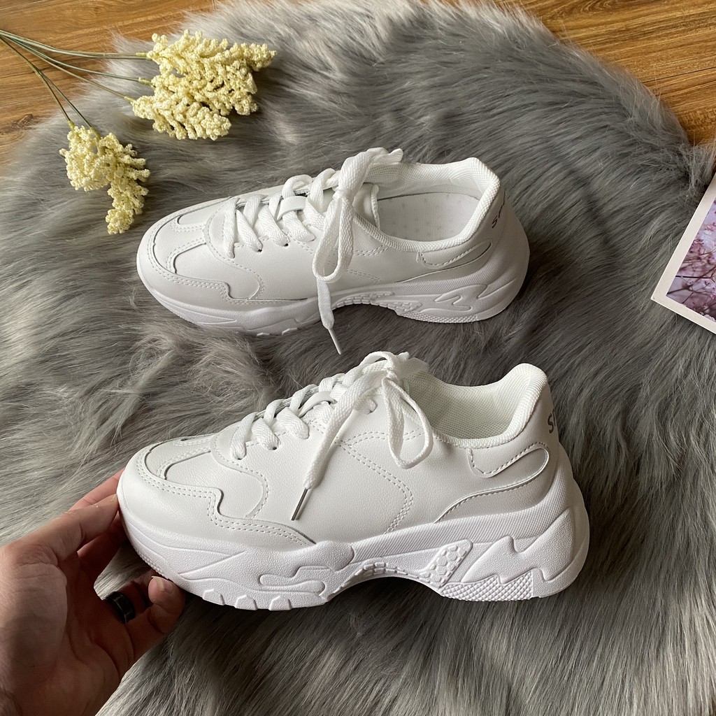 Giày Sneaker HAPU da trơn thời trang , thể thao Sport 681 Hot Trend mới nhất 2021 | BigBuy360 - bigbuy360.vn