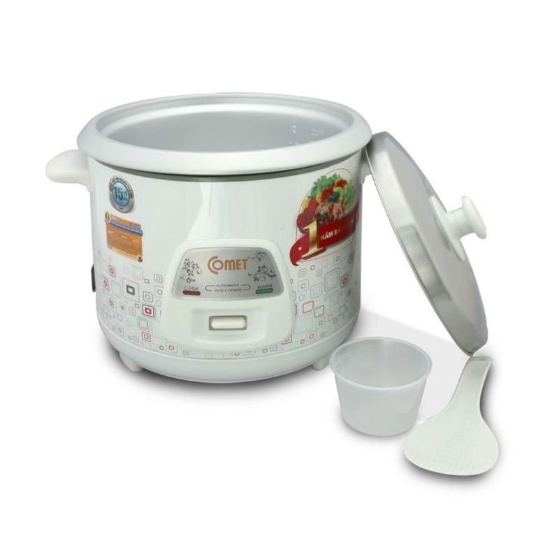 Nồi cơm điện nắp rời COMET CM8009 - 1.2lit - 500W